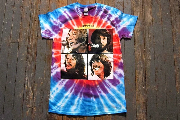 BEATLES - Let It Be - Tie Dye -T-Shirt